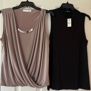 Two women’s Xpress brand tops